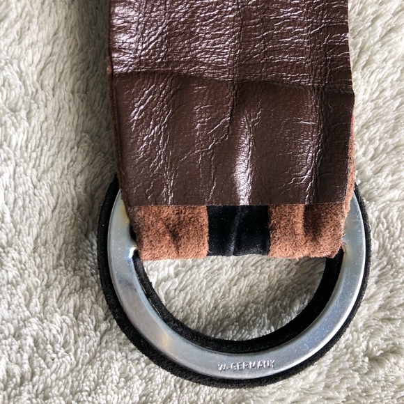 🛍Jaeger genuine leather (suede) belt 28” - Picture 4 of 6